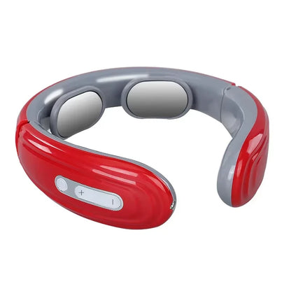 Trainovafit EMS Neck Massager 6-Mode 9-Speed Heat Therapy for Cervical Relief