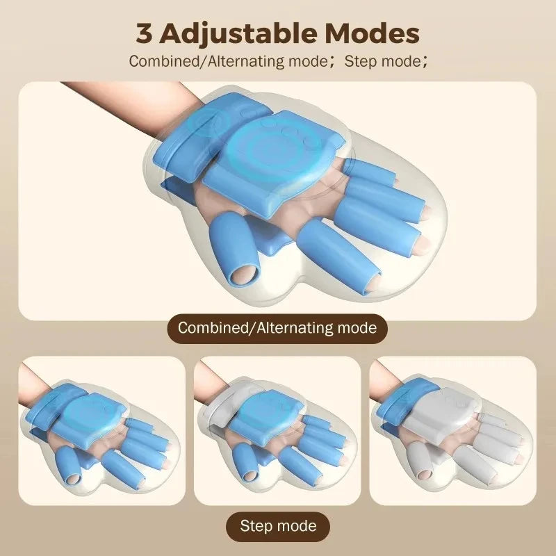 Professional Hand Massager Airbag Compression Finger Wrist Palm Kneading Relaxation Device Electric Hand Massage Tool