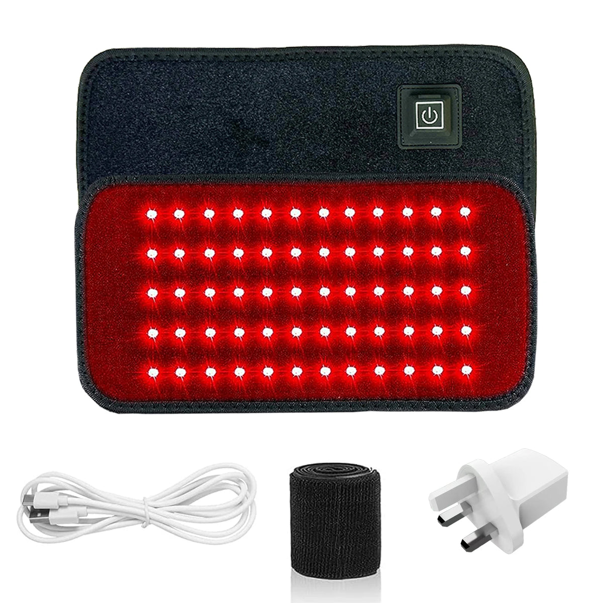 Trainovafit 660nm & 850nm Red Light Therapy Belt for Back & Body