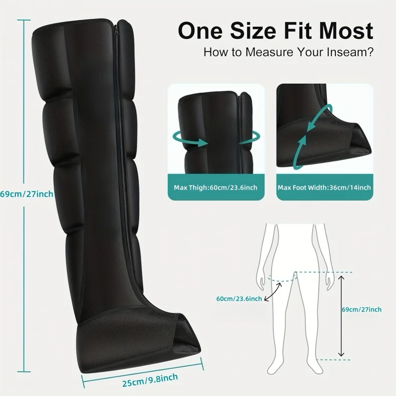 Massage Boots Air Wave Massager Leg and Foot smart air bag Massager to promote blood circulation