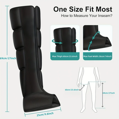 Massage Boots Air Wave Massager Leg and Foot smart air bag Massager to promote blood circulation
