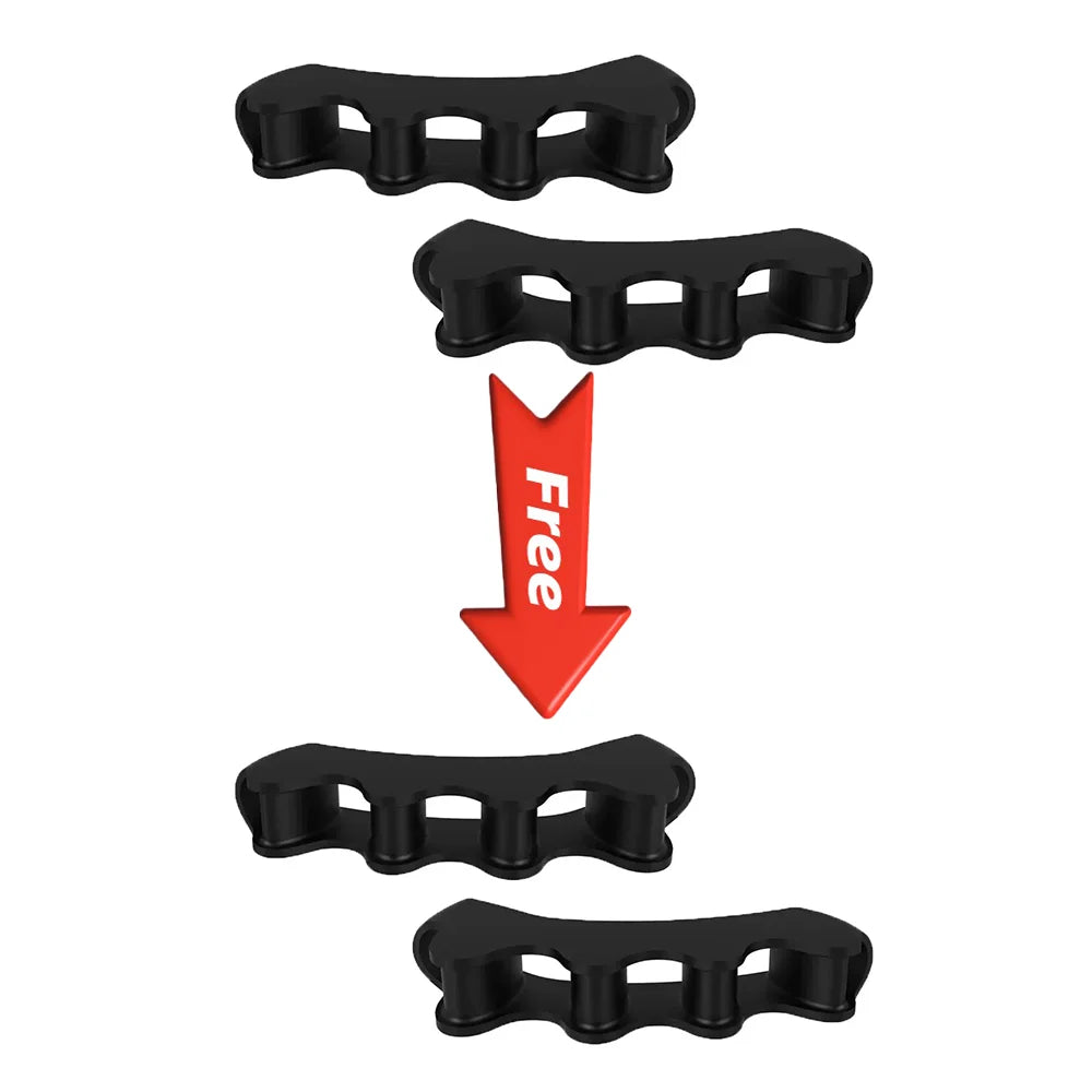 Trainovafit Soft Gel Toe Separators & Bunion Spacers (1 Pair)