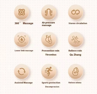 Massage Boots Air Wave Massager Leg and Foot smart air bag Massager to promote blood circulation
