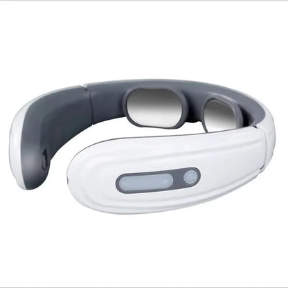Trainovafit EMS Neck Massager 6-Mode 9-Speed Heat Therapy for Cervical Relief