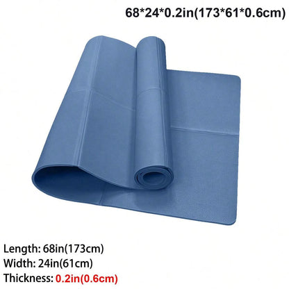 Trainovafit Foldable Non-Slip Travel Yoga & Fitness Mat