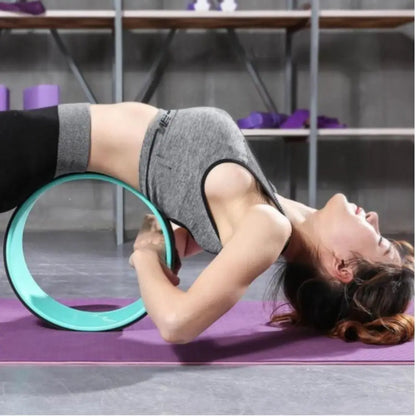 Muscle Massage Yoga Wheel Multi-Functional Back Training Back Training Roller Waist Training Training Tool Fitness Circle
