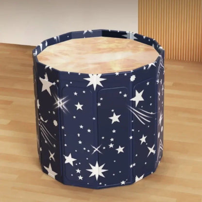 Thickened Insulated Foldable Adult Bathtub Portable Enlarged Round Bathing Bucket Multifunctional House Bathroom SPA Bath Tub