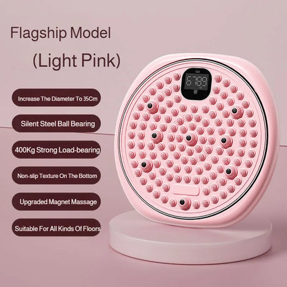 Multifunctional Exercise Waist Twisting Foot Massage Waist Torsion Disc Fitness Equipment slimming Digital Display Twisting Disc