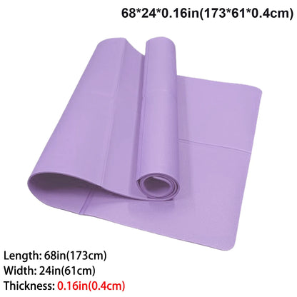 Trainovafit Foldable Non-Slip Travel Yoga & Fitness Mat