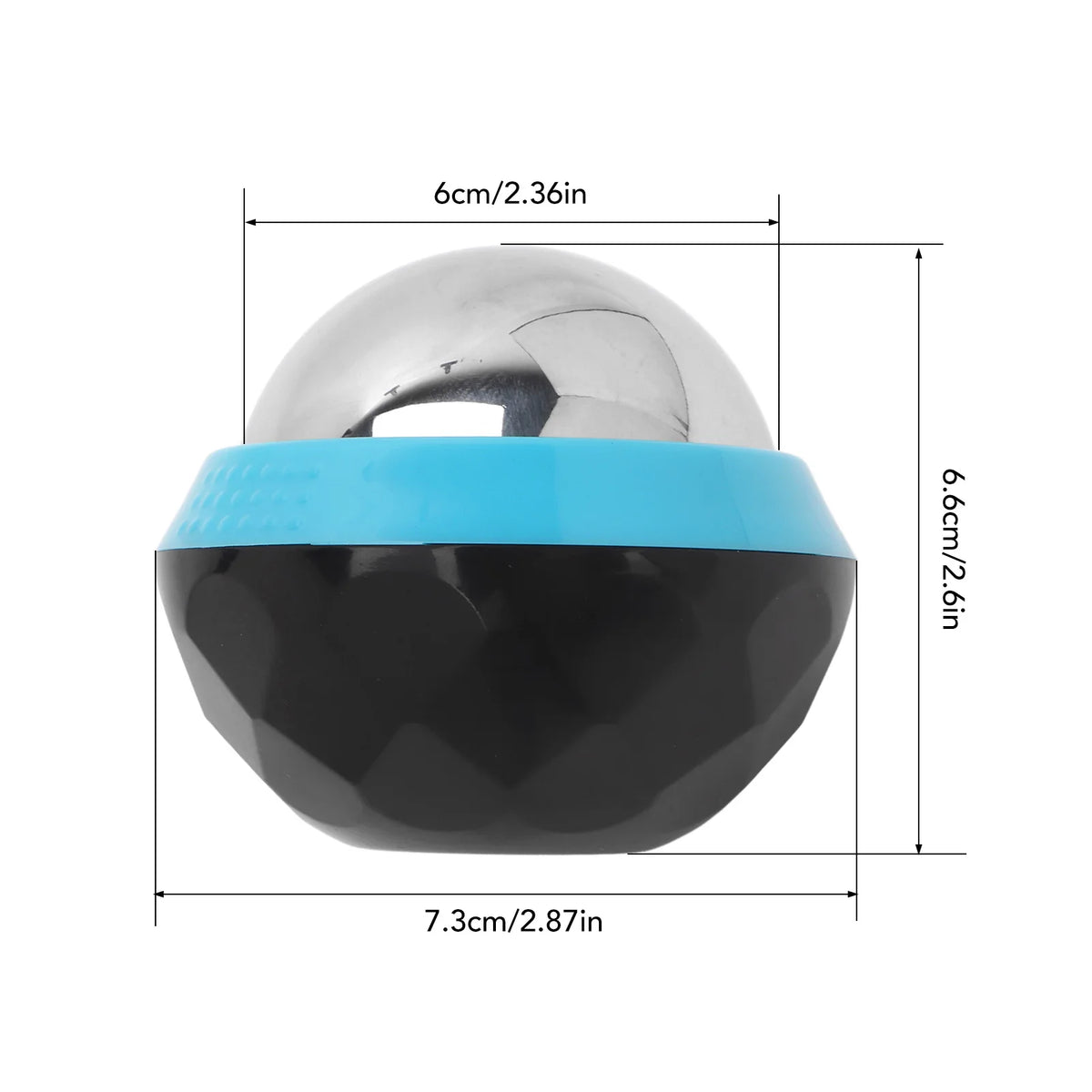 Trainovafit Stainless Steel Cold & Heat Massage Roller Ball