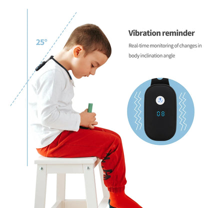 Smart Posture Trainer Device Realtime Scientific Back Posture Support Slouching Reminder Body Posture Training for Adult Kid
