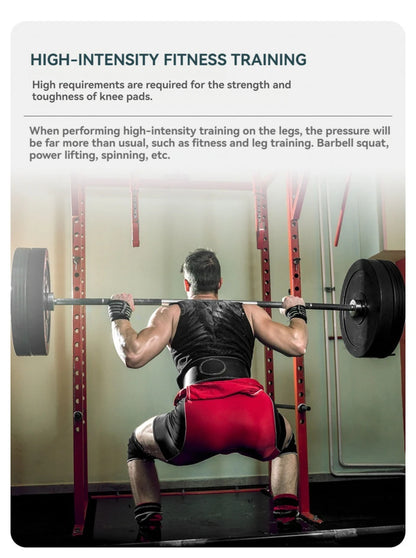AOLIKES Knee Sleeves for Weightlifting & Powerlifting (7mm Pair) For Men & Women - Knee Wraps for Weight Lifting, Squats