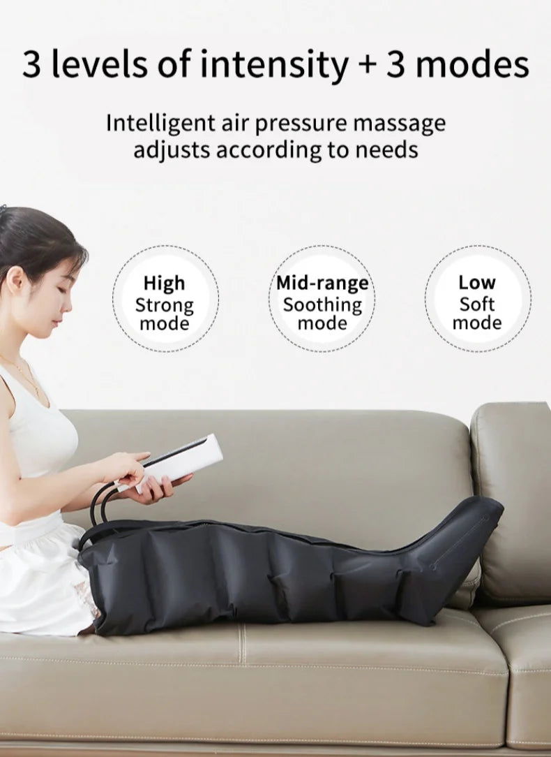 Massage Boots Air Wave Massager Leg and Foot smart air bag Massager to promote blood circulation