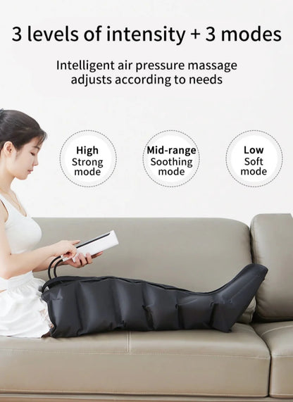 Massage Boots Air Wave Massager Leg and Foot smart air bag Massager to promote blood circulation