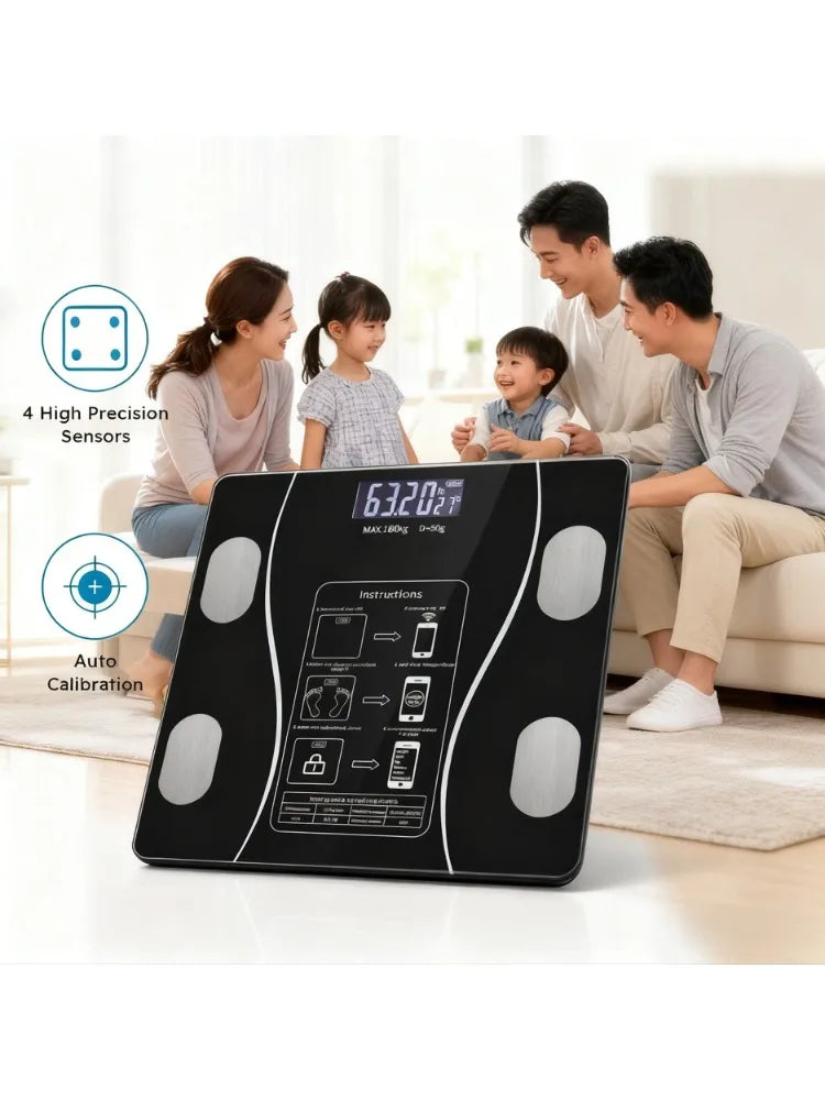 Trainovafit Smart Bluetooth Body Fat Scale & BMI Analyzer