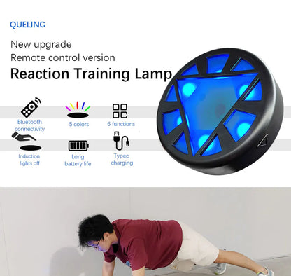 Smart Agility Training Light for Kids - Ideal for Physical Fitness, Remote-Controlled Light Operations