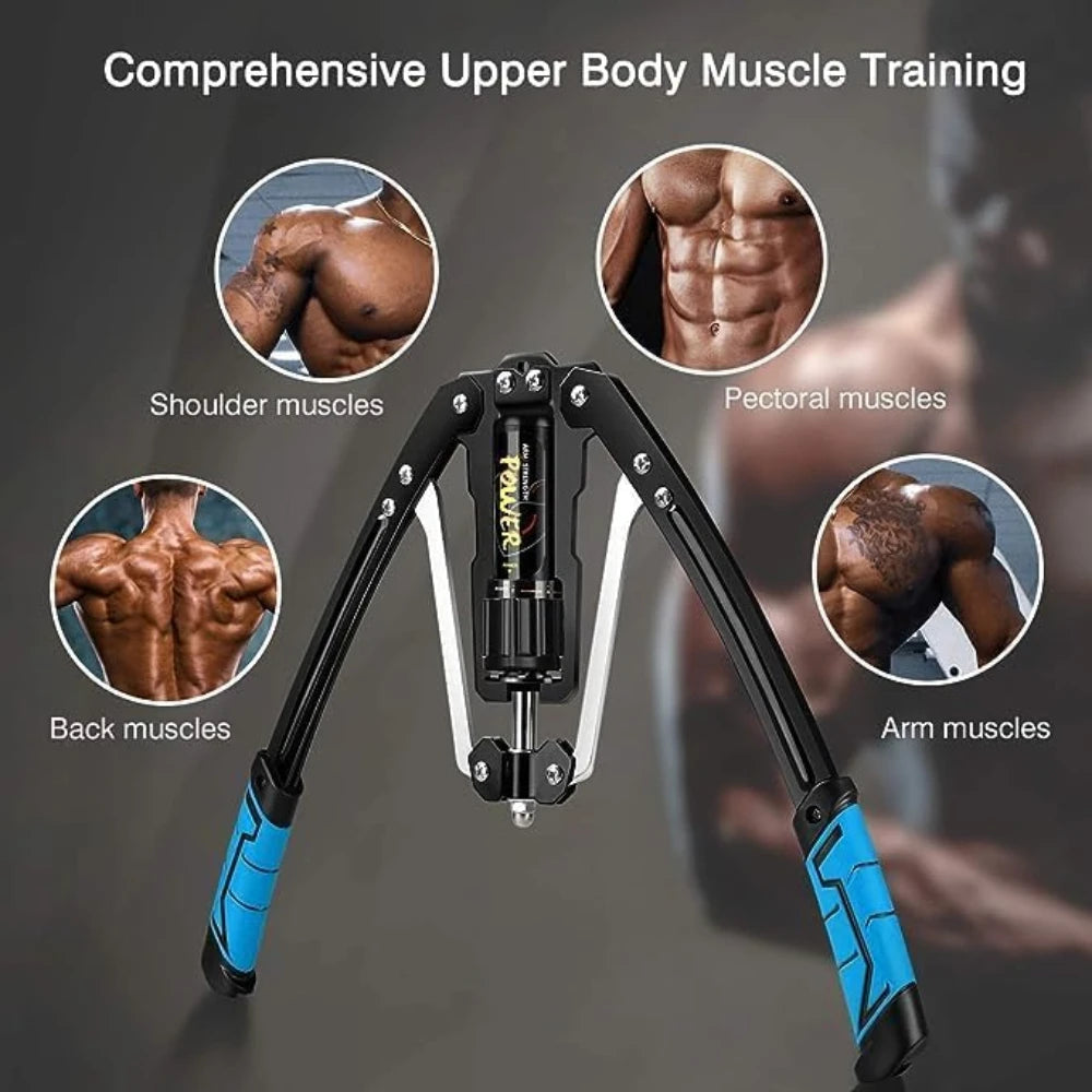 Adjustable 22-440 Pounds Arm Exercisers Hydraulic Power Home Chest Amplifiers Shoulder Muscle Training Fitness Equipment
