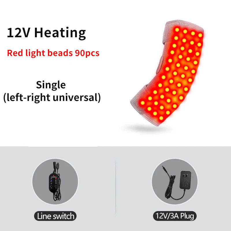 Trainovafit 660nm Red Light Heated Elbow Massager & Joint Wrap