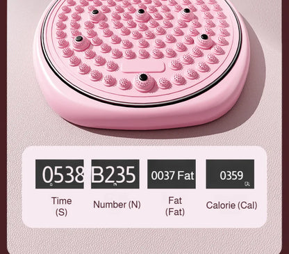 Multifunctional Exercise Waist Twisting Foot Massage Waist Torsion Disc Fitness Equipment slimming Digital Display Twisting Disc