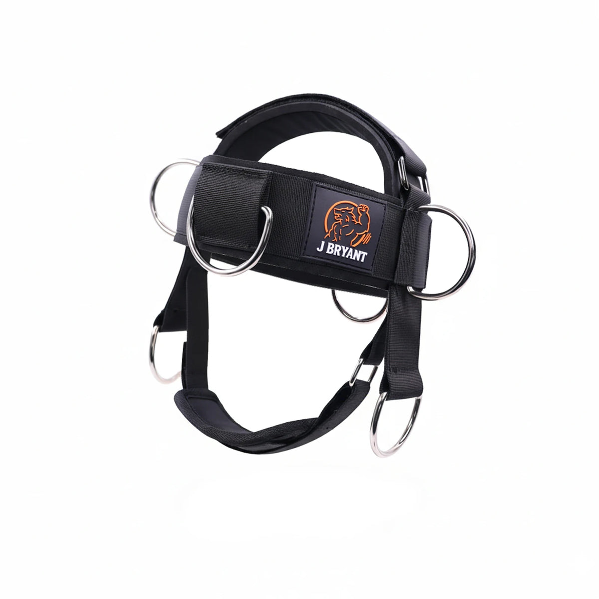 Adjustable Neck Harness for Resistance Bands & Weightlifting Multi-Directional Neck Training, for Athletes & Rehab Exercises