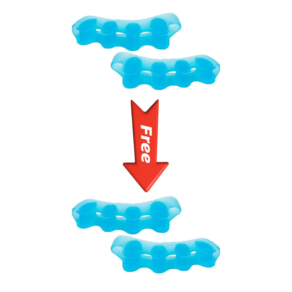Trainovafit Soft Gel Toe Separators & Bunion Spacers (1 Pair)