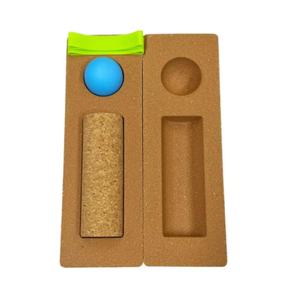Cork Balance Board Foot Strengthener Function Ankle Stability Trainer Premium Portable Balance Cork Roller For Yoga Training