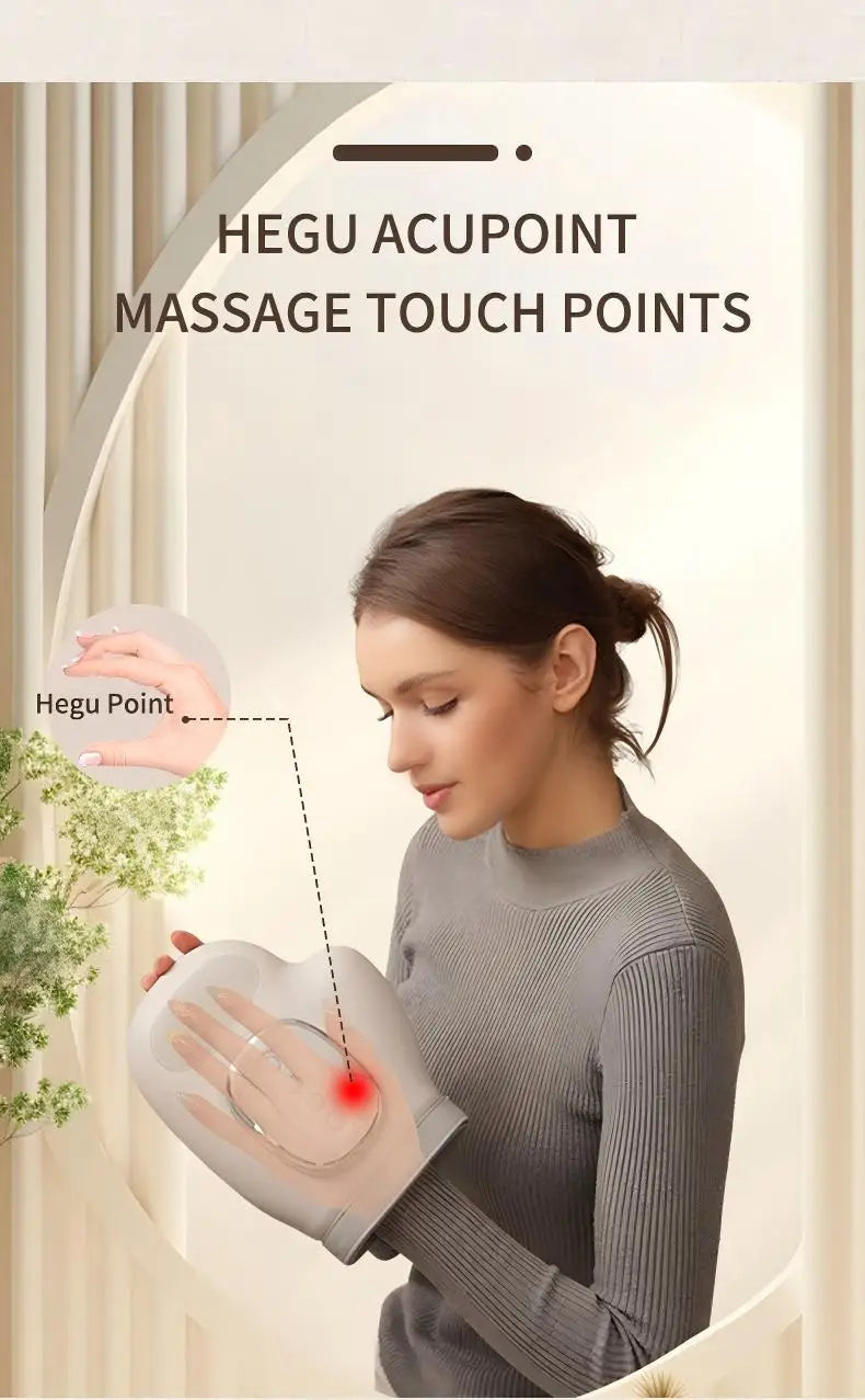 Professional Hand Massager Airbag Compression Finger Wrist Palm Kneading Relaxation Device Electric Hand Massage Tool