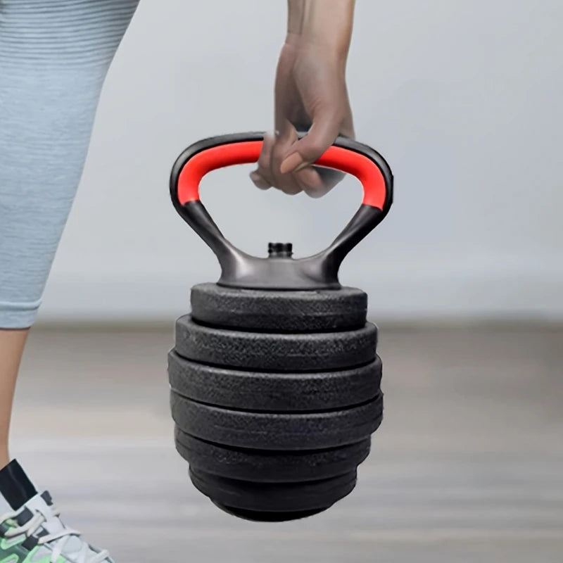 Trainovafit Adjustable Kettlebell Handle & Plate Loading Adapter Set