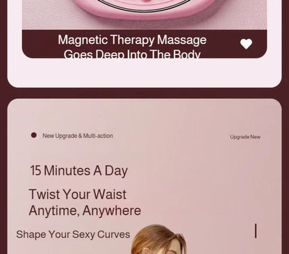 Multifunctional Exercise Waist Twisting Foot Massage Waist Torsion Disc Fitness Equipment slimming Digital Display Twisting Disc