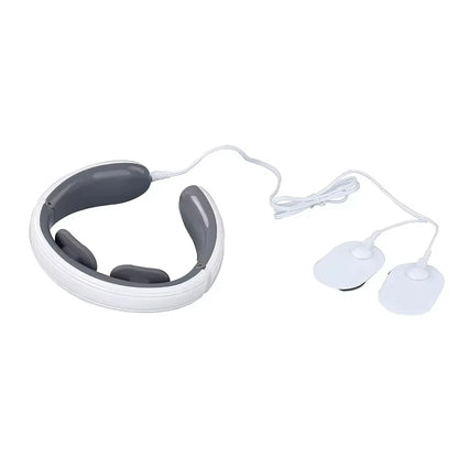 Trainovafit EMS Neck Massager 6-Mode 9-Speed Heat Therapy for Cervical Relief
