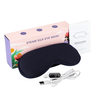Trainovafit 3D Heated Steam Eye Mask & Vibration Massager