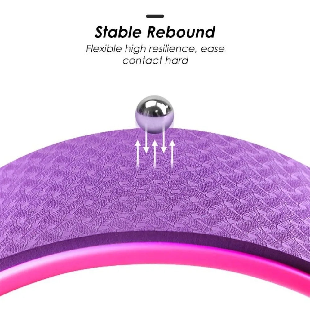 Muscle Massage Yoga Wheel Multi-Functional Back Training Back Training Roller Waist Training Training Tool Fitness Circle