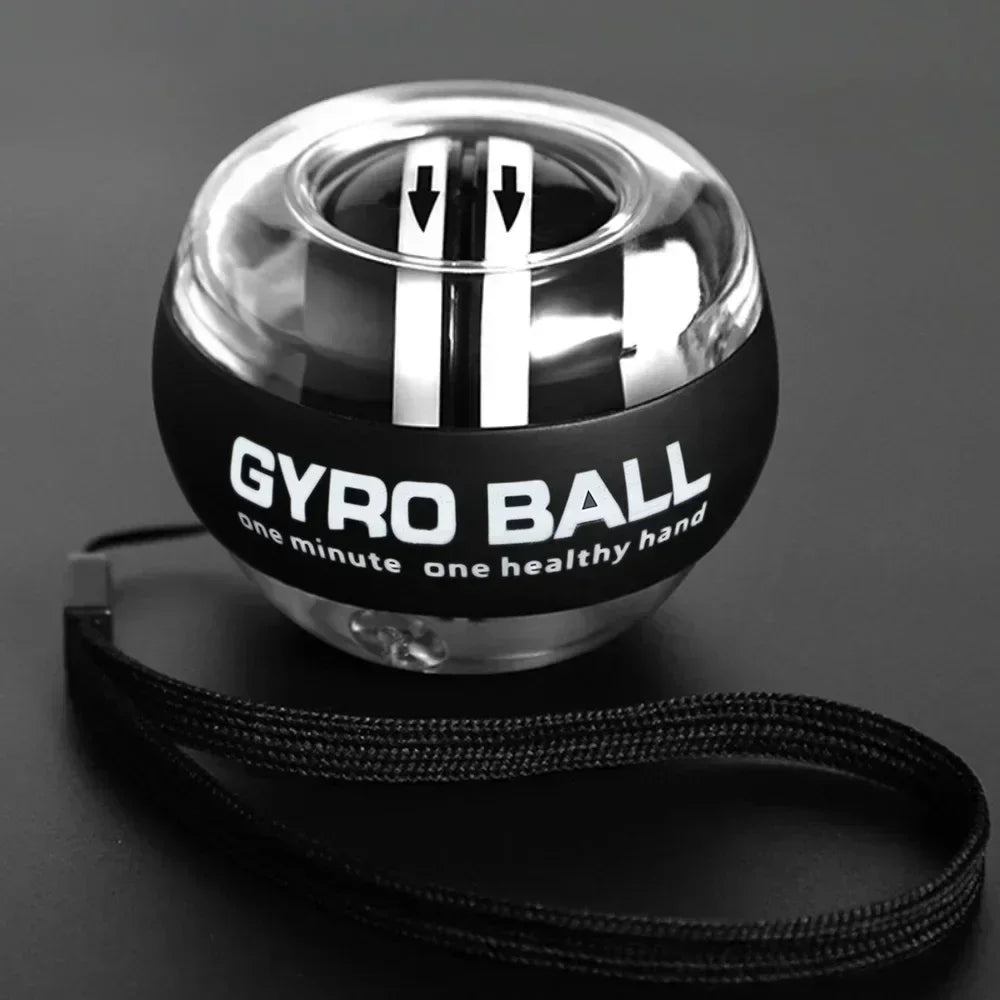 Automatic Start Wrist Gyro Ball Power Trainer Arm Exercise Device Strength Reinforcement Fitness Tracker