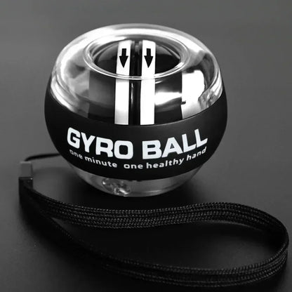 Automatic Start Wrist Gyro Ball Power Trainer Arm Exercise Device Strength Reinforcement Fitness Tracker