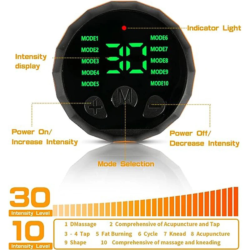 Abdominal Muscle Toner - Professional EMS Stimulator for Core Strength & Fitness