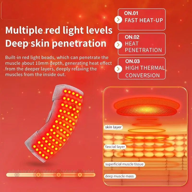 Trainovafit 660nm Red Light Heated Elbow Massager & Joint Wrap
