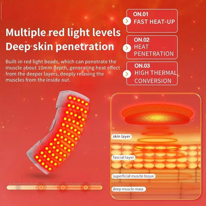 Trainovafit 660nm Red Light Heated Elbow Massager & Joint Wrap