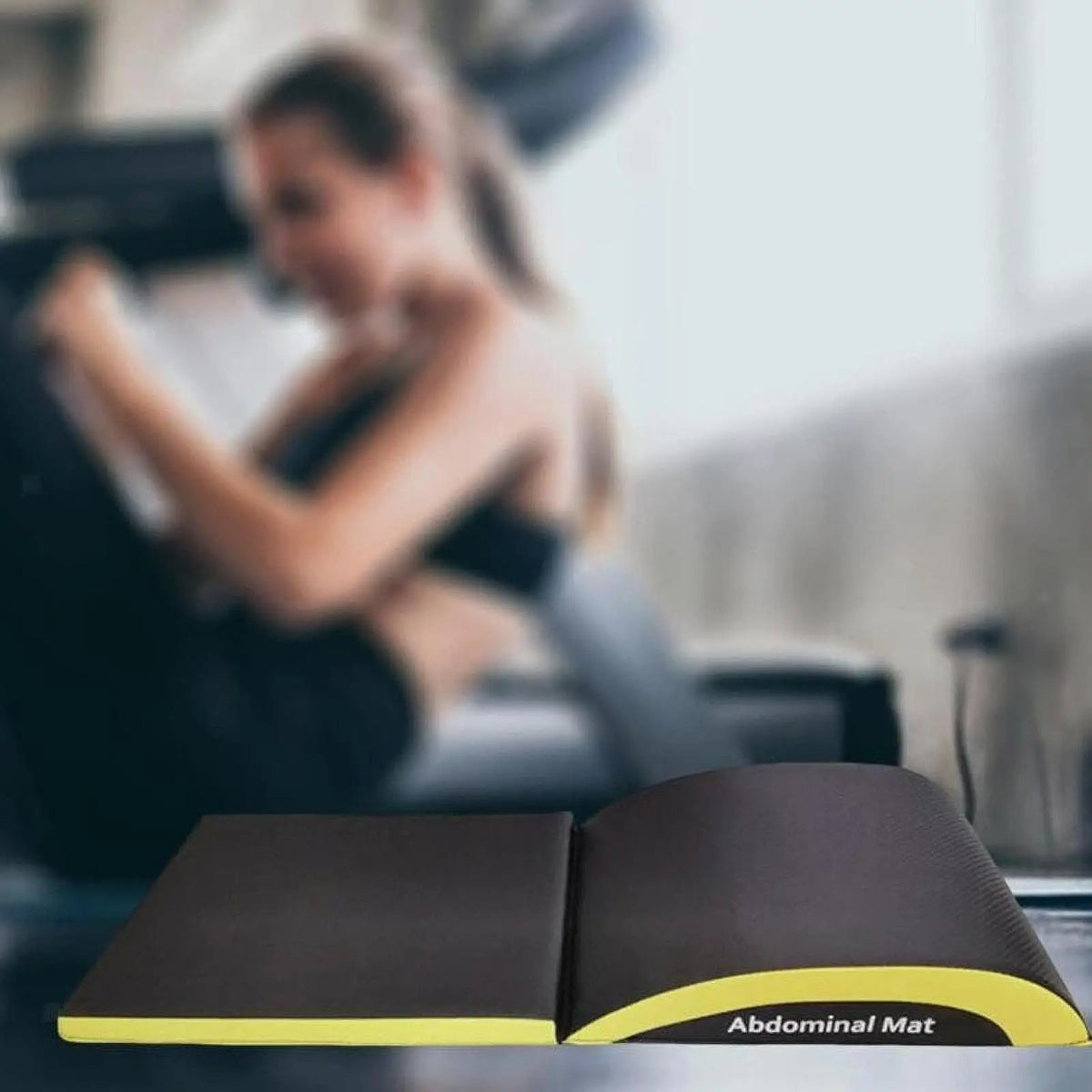 Trainovafit Foldable Ab Mat with Tailbone & Lumbar Support Pad