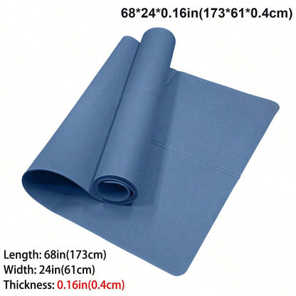 Trainovafit Foldable Non-Slip Travel Yoga & Fitness Mat
