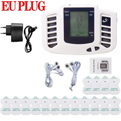10 Modes Electrical EMS TENS Pulse Body Massage Acupoint Meridian Massage Slippers Foot Electrostimulator Body Relaxation Device