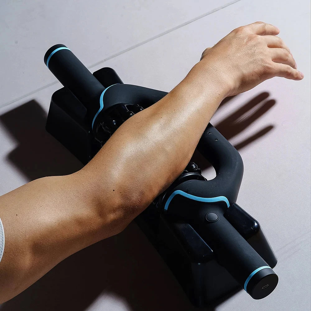 Electric Massage Roller Body Impact Massage Percussive Relief Muscle Relax Stress Massager Rechargeable Vibrator Fitness Shaping
