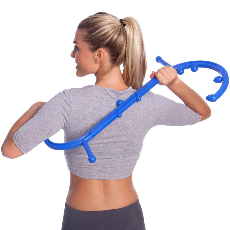 1pcsMassage Trigger Point Cane,Body Deep Tissue,Handheld Back,Neck,Shoulder,Muscle Release Tool Self Massage Hook Cane for Women