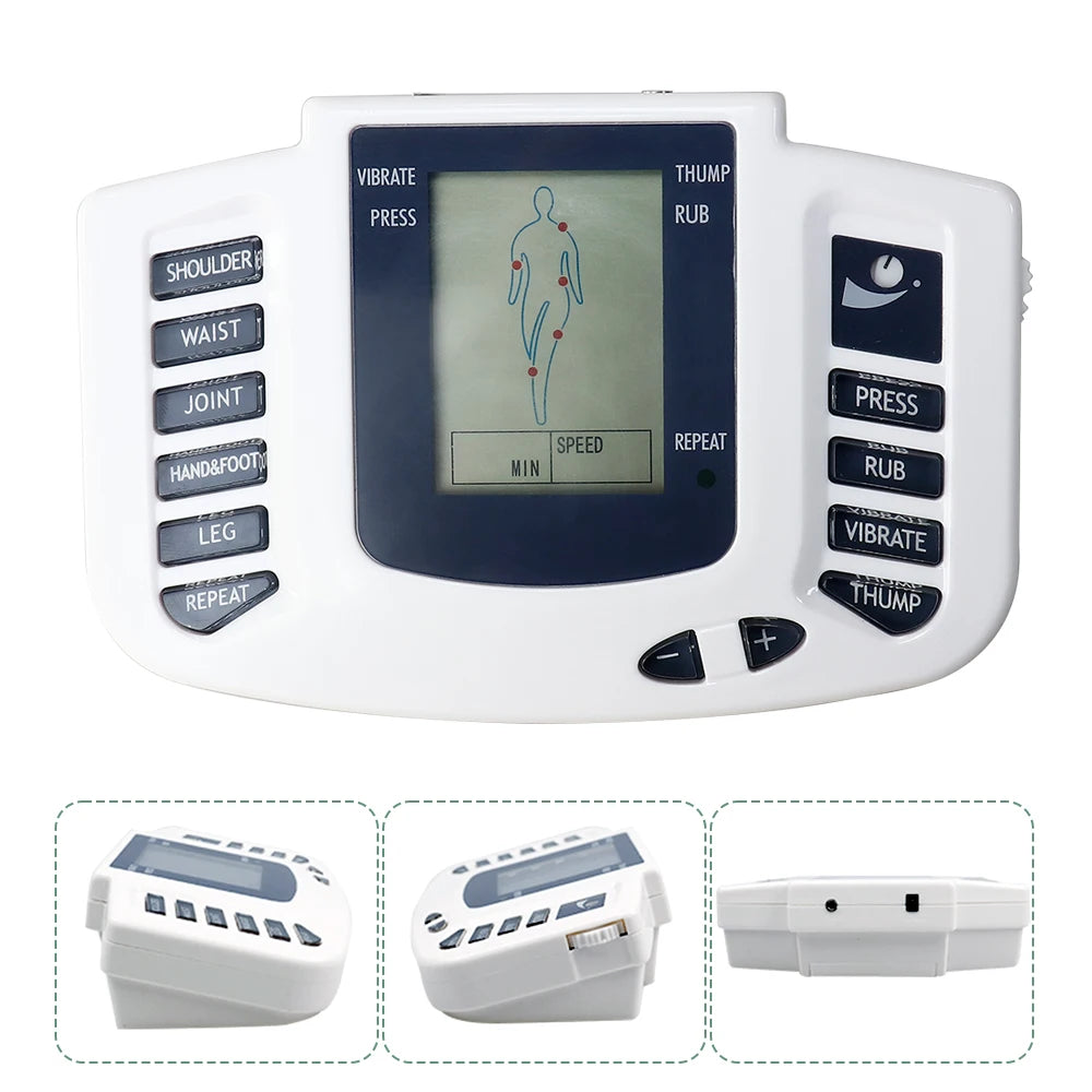 10 Modes Electrical EMS TENS Pulse Body Massage Acupoint Meridian Massage Slippers Foot Electrostimulator Body Relaxation Device