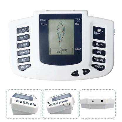 10 Modes Electrical EMS TENS Pulse Body Massage Acupoint Meridian Massage Slippers Foot Electrostimulator Body Relaxation Device