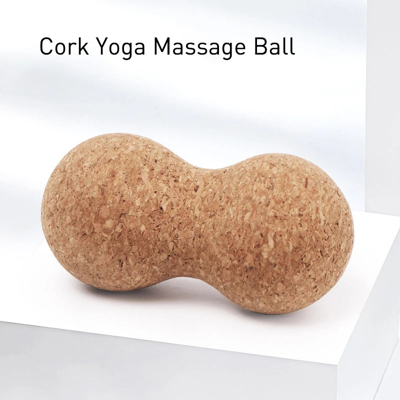 Trainovafit Natural Cork Peanut Massage Ball