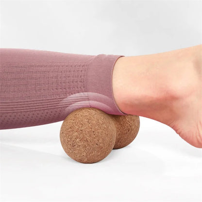 Trainovafit Natural Cork Peanut Massage Ball
