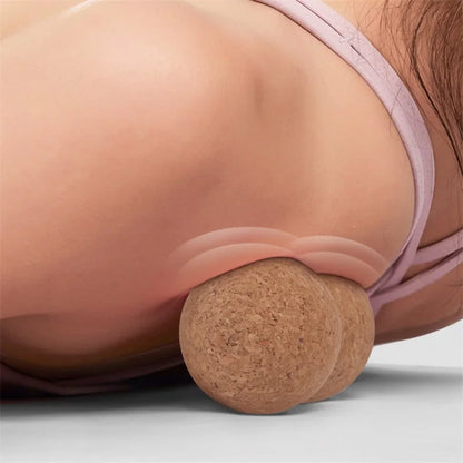 Trainovafit Natural Cork Peanut Massage Ball