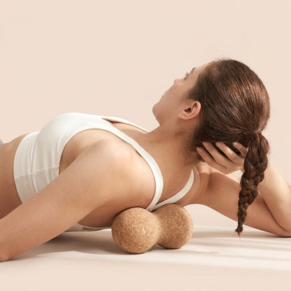Trainovafit Natural Cork Peanut Massage Ball