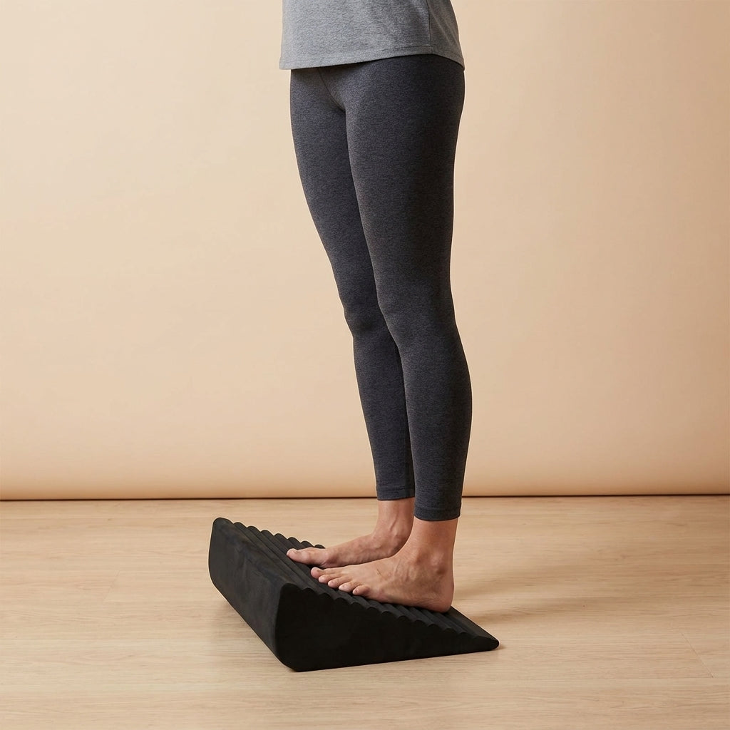Trainovafit High-Density EVA Calf Stretch Slant Board & Squat Wedge