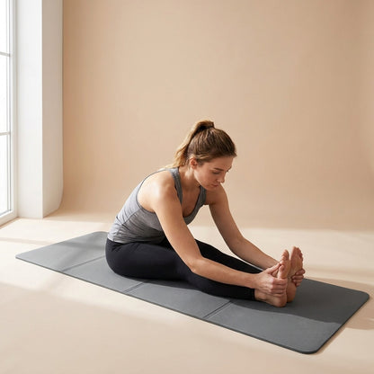 Trainovafit Foldable Non-Slip Travel Yoga & Fitness Mat